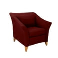 thumbnail image 3 of Home Details Waffle Design Chair/Recliner Stretch Fit Slipcover in Burgundy, 3 of 4