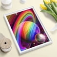 thumbnail image 2 of Taladro completo diamante pintura 5D DIY planeta universo Rhinestone cuadro póster Kit FLhrweasw Nuevo, 2 of 9