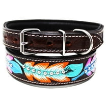 XSmall 9''- 13'' Rhinestone Dog Puppy Collar Crystal Cow Leather  6019