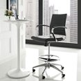 thumbnail image 2 of Modern Contemporary Urban Design Work Home Office Office Chair, Black, Faux Leather, 2 of 4