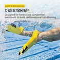 thumbnail image 2 of Aletas de natación FINIS Youth Zoomer Z2 para niños Gold - F, 2 of 8