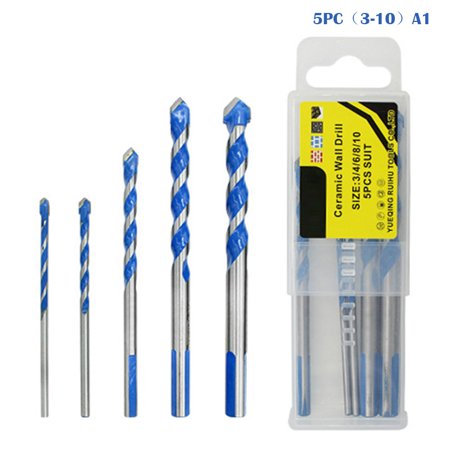 

Multifunctional Ceramic Tile Drill Bit Ceramic Glass Punching Machine with Non-slip Triangular Handle New