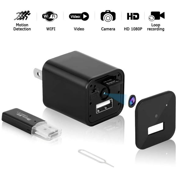 Wireless Phone Charger Hidden Camera