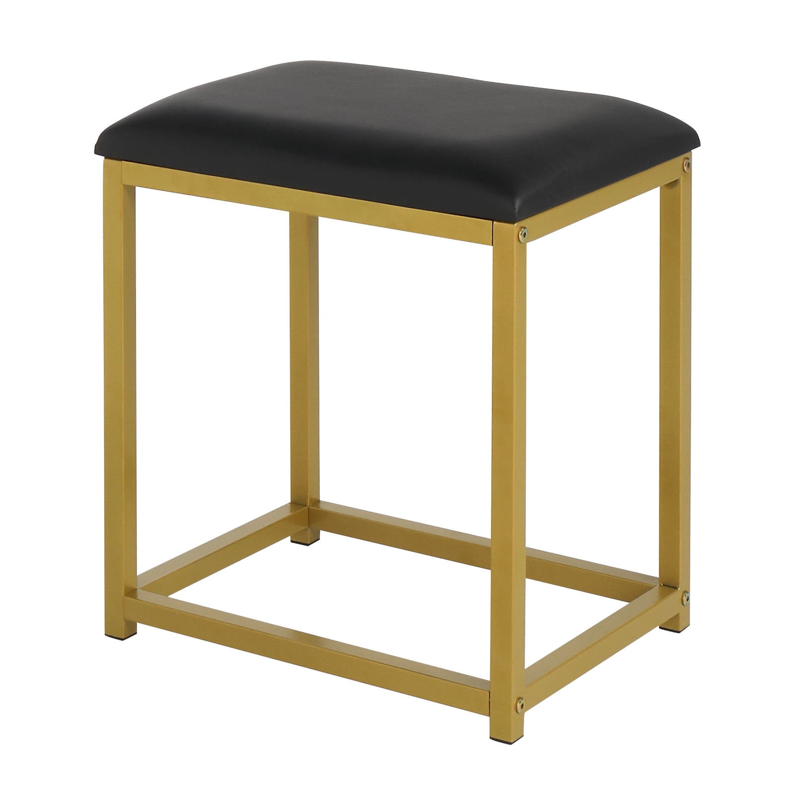 Large Vanity Set with 10 LED Bulbs, Makeup Table with Cushioned Stool, 3 Storage Shelves 2 Drawers, Dressing Table Dresser Desk for Women, Girls, Bedroom, Black