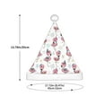thumbnail image 3 of Balery Flamingos Tribal Pattern Santa Hat Christmas Hat Funny Christmas Hat Christmas Knitted Beanie Hat For Kids, 3 of 6