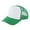 Green White, variant on Unisex Plain Blank Mesh Baseball Hip-Hop Curved Visor Hat