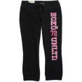 thumbnail image 1 of Ecko Unltd. Pantalones de chándal casuales de rizo francés para mujer, negro, pequeño, 1 of 1