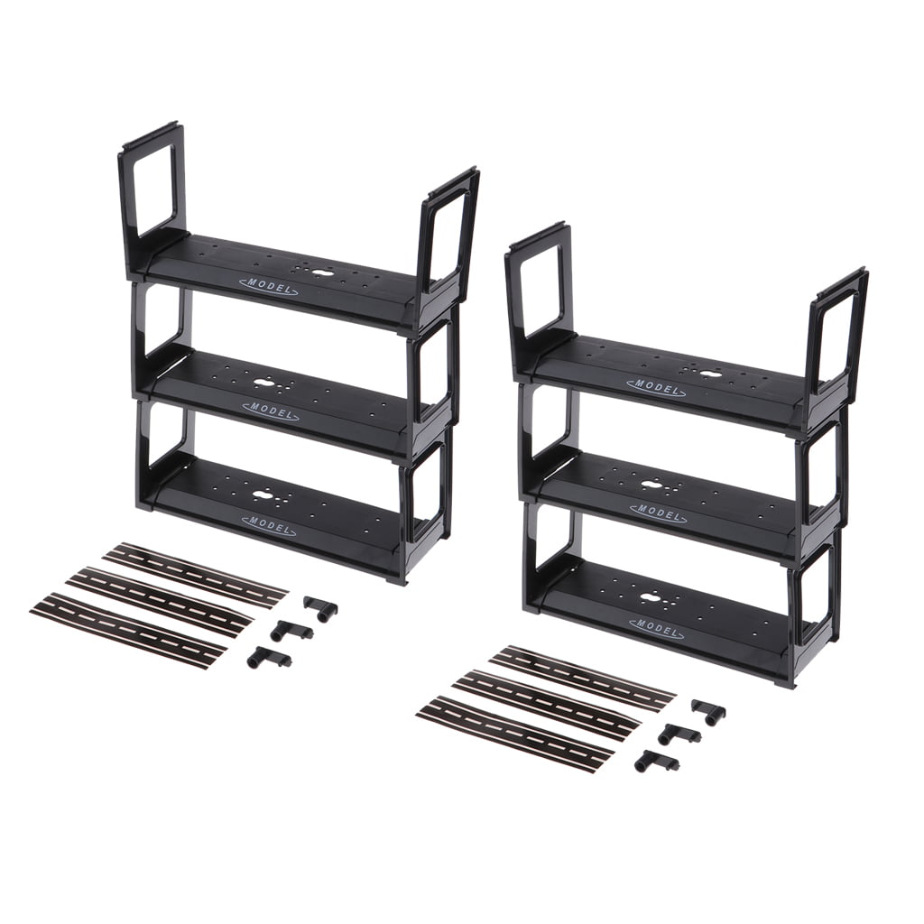Details about   Plastic Display Shelves Stand Support for 1/64 Mini Vehicles Model Cars