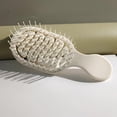 thumbnail image 4 of Hollow Portable Detangling Hair Brush with Rib Side, Cute Anti-Static Styling Comb for Wet & Dry Hair, Reduces Knots & Tangles, Gentle on Scalp, 4 of 8