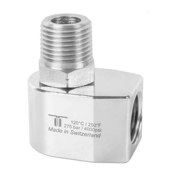 Mosmatic Rotary Union,1.77"L,Brass,RH 43.453