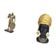 thumbnail image 5 of Figura De Resina De Un Caballero Nórdico Y Una Mujer Africana. Escultura De Arte Abstracto. Adorno De Mesa Para El Hogar, La Oficina, El Escritorio, El Armario O La Entrada., 5 of 8