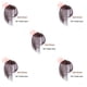 thumbnail image 3 of Seitruly Air Bangs Hairpieces Fibra de alta temperatura Hair Topper Extension Mujeres Fringe Hairstyle Accesorios para boda Daily Wear No.2 No.2 5piezas Seitruly CBP236756, 3 of 6