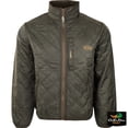 thumbnail image 2 of Drake Men's Delta Quilted Fleece Lined Jacket Olive Medium, 2 of 2