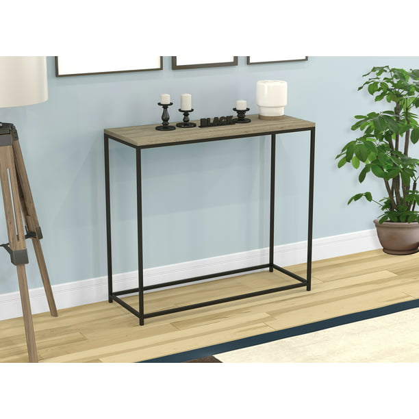 Saf Co Console Table Dark Taupe, Dark Green Entryway Table