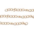 thumbnail image 1 of Eslabón De Cadena, Eslabones Trenzados De Cadena De Bordillo A Prueba De Herrumbre De 10 M Para Hacer Pulseras ANGGREK  Eslabón de cadena, 1 of 8
