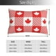 thumbnail image 2 of Balery Maple Leaves1 Funda de Cojín Estampada, Regalos para Mujeres, Regalos de Amor para Ella, Regalos para Novia o Esposa, Funda de Almohada-20"x30", 2 of 6