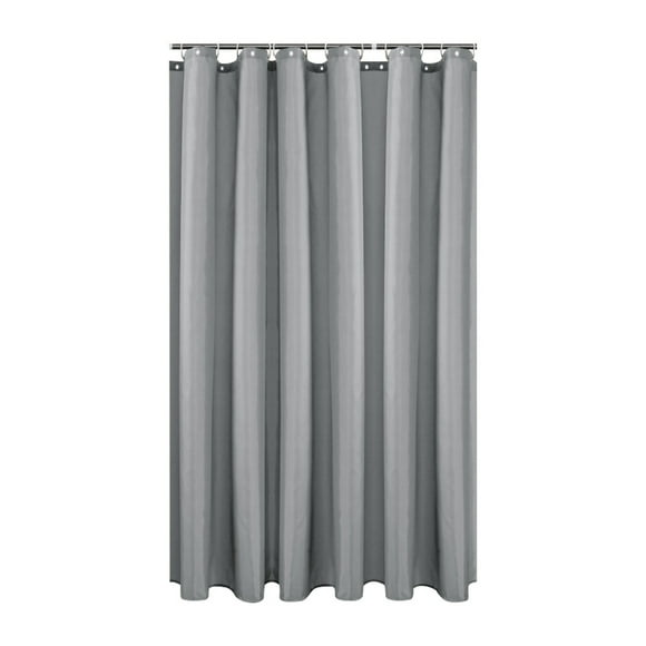Thinsony Shower Curtain Liner Dark Gray Shower Curtains Fabric light grey