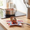 thumbnail image 4 of Cook with Color Star-Shaped Patriotic Melamine Spoon Rest and Drip Catcher, 4 of 5