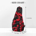 thumbnail image 2 of Crossbody Bags for Women Camo Print Sling Chest Bag Lightweight Shoulder Bag for Daily Outdoor Use, 2 of 3