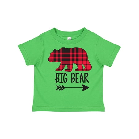 

Inktastic Plaid Big Bear with Arrow Gift Toddler Boy or Toddler Girl T-Shirt