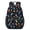 Dinosaur and Rocket, variant on Dinosaur and Rainbow Navy Pattern 17" School Backpacks for Teens,Waterproof Oxford Fabric,S-Shape Padded Straps for School,Travel,Hiking,Camping