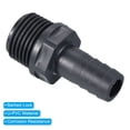 thumbnail image 4 of Adaptador de conector de tubo de rosca macho Uxcell UPVC de 12 mm 3, 4 of 5