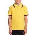 thumbnail image 6 of Fozruso Summer Short Sleeve Collared Shirt for Boys, Classic Button Closure Breathable School Uniform Shirts, 6 of 6