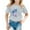 0-Light Gray1441, variant on Tiijoy Girls Short Sleeve T Shirt Sunflower Print Crewneck T-Shirt Summer Tee, Sizes 18-24 Months