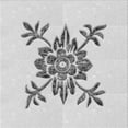 thumbnail image 1 of Ahgly Company Indoor Square Patterned Platinum Gray Area Rugs, 5' Square, 1 of 6