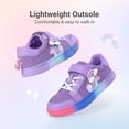 thumbnail image 4 of Zapatillas para Niñas DREAM PAIRS SDFS2308K Arcoíris Morado Talle 11, 4 of 6