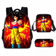 thumbnail image 4 of Anime Dragon Ball Backpack, Schoolbag Three-piece-ZJKDGJKJ, 4 of 4