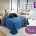 thumbnail image 6 of Vianney Comforter Queen Novo Gamer Patterned Design Soft Fleece Material Lightweight and Cozy Throw for Couch or Bed Year Round Comfort and Stylish Decor, 6 of 8