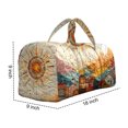 thumbnail image 3 of Yopmin Quilted Travel Bag Quilted Unisex Vintage Weekend Bags with Handles Travel Accessories for Dating Shopping, 3 of 9