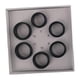thumbnail image 1 of 6 X medidor de anillos, herramienta de tamaño de anillo, dispositivo portátil de medición del tamaño de los dedos para tiendas, mujeres y hombres, par, 1 of 9