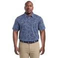 thumbnail image 5 of Ben Hogan Performance Men's & Big Men's Textured Botanical Print Short Sleeve Polo Shirt, Sizes S-4XLT, 5 of 8