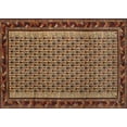 thumbnail image 1 of Ahgly Company Machine Washable Indoor Rectangle Contemporary Peru Brown Area Rugs, 8' x 10', 1 of 7