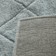 thumbnail image 5 of Better Homes & Gardens Diamond Faux Fur Bedroom Rug, Gray, 5'x7', 5 of 6
