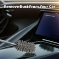 thumbnail image 3 of IESWKP Microfiber Duster for Cleaning with 2 Replaceable Heads, Hand Washable Dusters Extendable & Detachable Pole for Effortless Cleaning - Home, Car, Ceiling Fan, Furniture - Grey, 3 of 8
