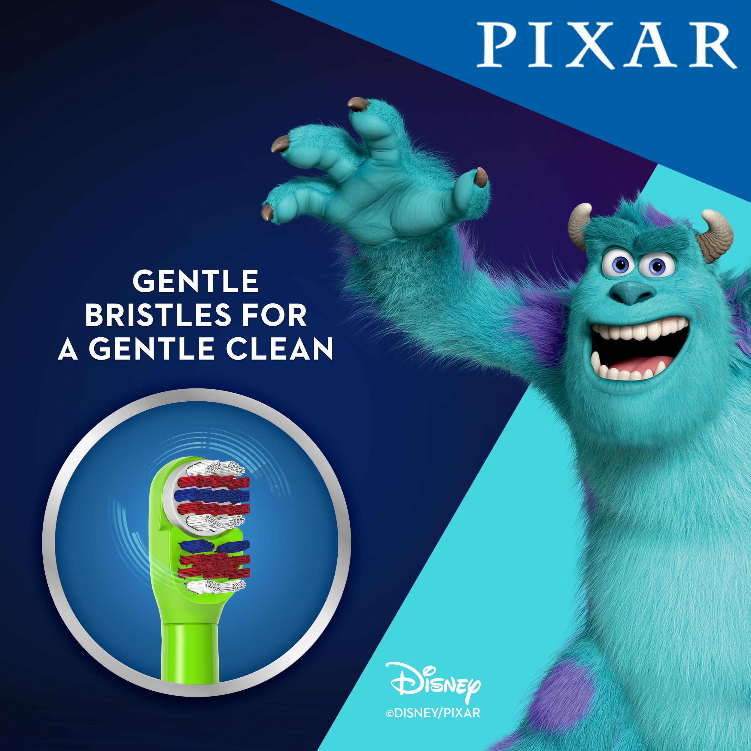 Oral-B Kid's Battery Toothbrush Featuring PIXAR Favorites, Full Head, Soft Bristles, for Children 3+ - image 3 of 9