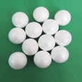 thumbnail image 4 of HEVIRGO 10 Pcs 50mm 60mm Creative DIY Craft White Foam Ball Spheres Ornament Blue, 4 of 8