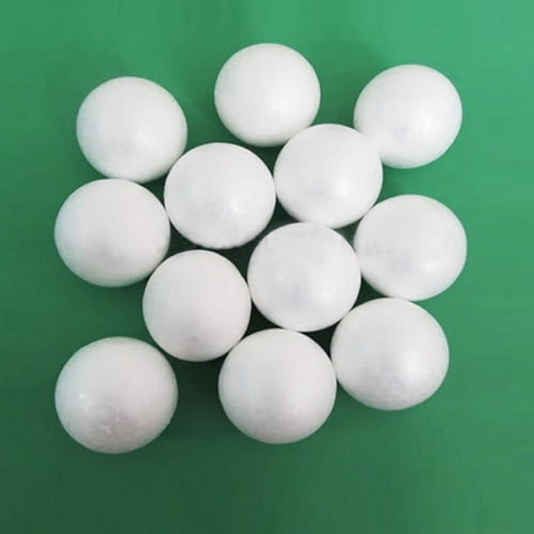 Uxcell 0.1 Light Yellow Mini Polystyrene Foam Beads Ball for Crafts  Fillings 1 Pack