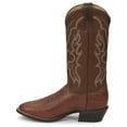 thumbnail image 3 of Tony Lama Mens Tiberius Embroidered Ostrich Round Toe Pull On Cowboy  Mid C, 3 of 5