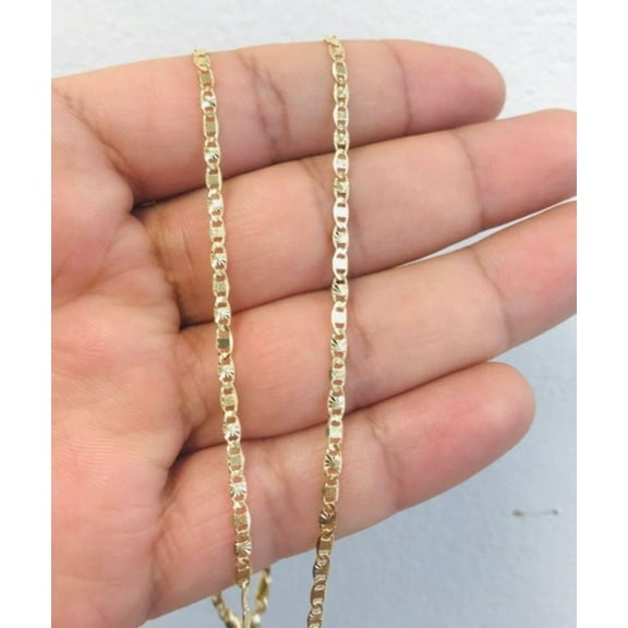 primejewelry269 Chain Necklace Cooper 14Inches 14K Gold Filled Unisex