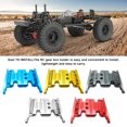 thumbnail image 3 of Wweixi Aluminum Alloy Gear Box Mount Plate For 1/10 AXIAL SCX10 Rock Crawler Seamless Installation Of Gear Box Mount Plate Red 1Set, 3 of 6