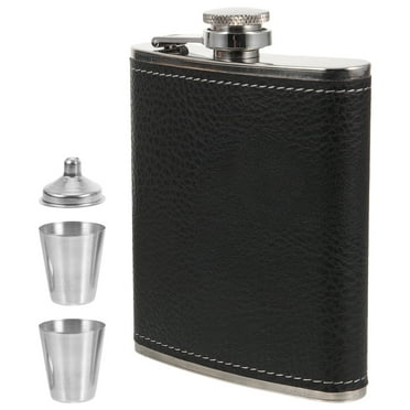 Black Flask Mini Wine Bottles for Favors The Gift Mens Gifts Camping Man Miss Drinking Stainless Steel