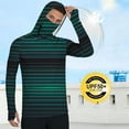 thumbnail image 5 of Rvwovn Men's UPF 50+ Hooded UV Protection Shirt with Mask, Camo Outdoor Fishing Sun Hoodie, 5 of 7