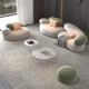 thumbnail image 3 of Mid Century Cinema Sofa Comfortable Minimalist Corner Camping Sofa Modern White Lounge Chaises De Salon Living Room Furniture My Lux Decor Round, 3 of 13