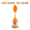 thumbnail image 2 of Less Than 5 Food Storage Tea Infuser ，Silicone Handle Stainless Steel Strainer with Drip Tray, 2 of 3