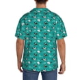 thumbnail image 3 of Gukieu Ducks A Print Men's Short-sleeved Shirts, Button-down Pocket Shirts, T-shirts, Beach Vacation Travel Summer Clothing-3X-Large, 3 of 5