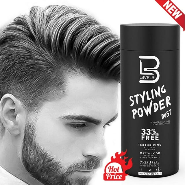 L3VEL3 Styling Powder Dust /Texturizing/Matte Look/Hold - Styling Powder 30g